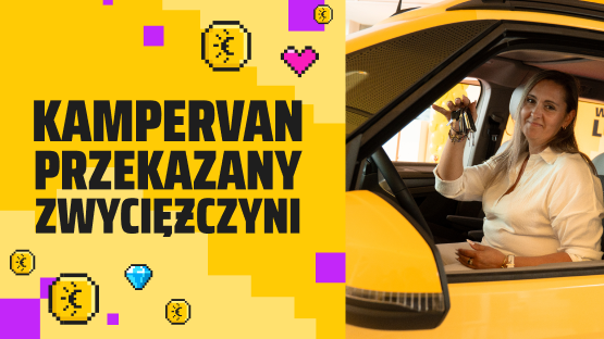 Kampervan przekazany Zwyciężczyni - Loteria InPost